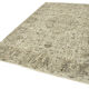 Handwoven vintage anatolian beige carpet 198 cm x 316 cm