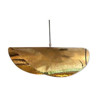 Hammered brass light fixture 40cm