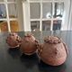 terracotta salt and pepper shaker birds