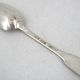 Rare set of 6 silver teaspoons, 18th century, Besançon, Gounot, Uniplat