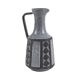 Grey ceramic vase, Danish design, 1970s, manufactured by Frank Keramik