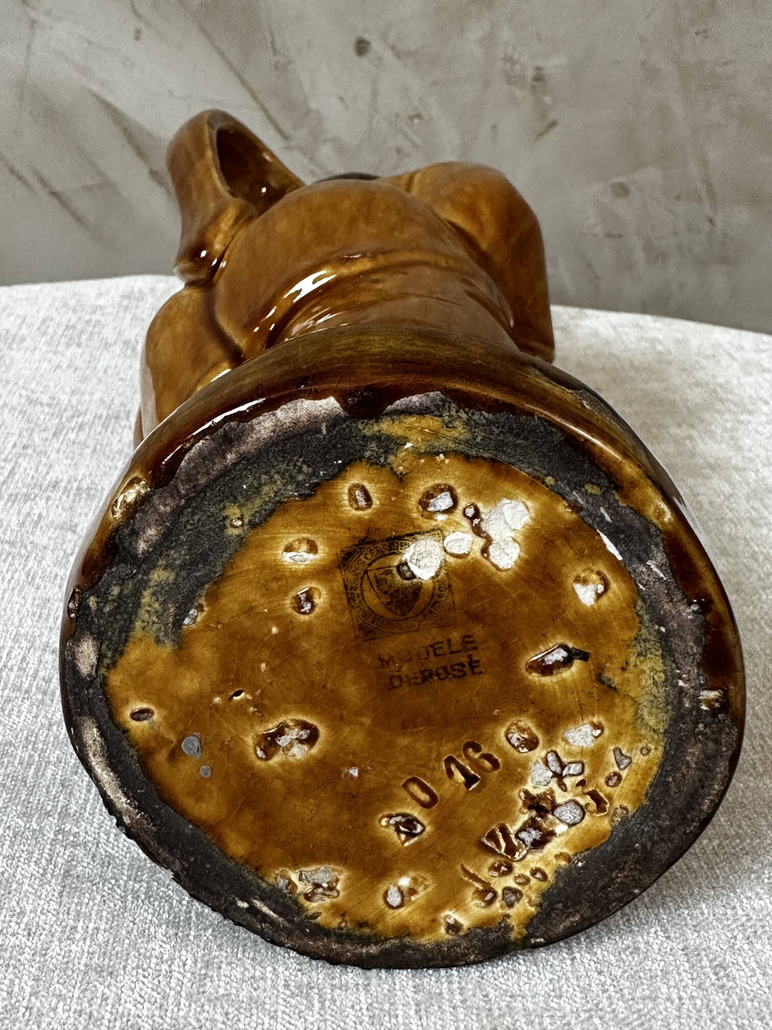 Jug in slipware