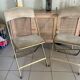 Lot de 2 Chaises pliantes d’opéra vintage