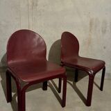 Gae Aulenti Orsay model table with 4 matching chairs – Vintage and elegant design