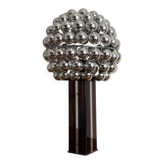 Kinetic lamp. 1970. Smoked Plexiglas. Space age.