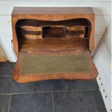 Louis XV style sloping desk in solid walnut