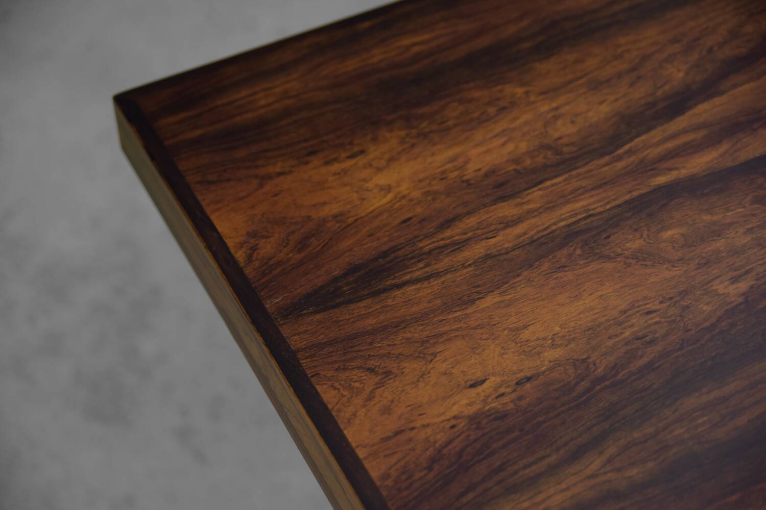 Vintage Mid-Century Danish Modern Colonial Rosewood Coffee Table, 1960s