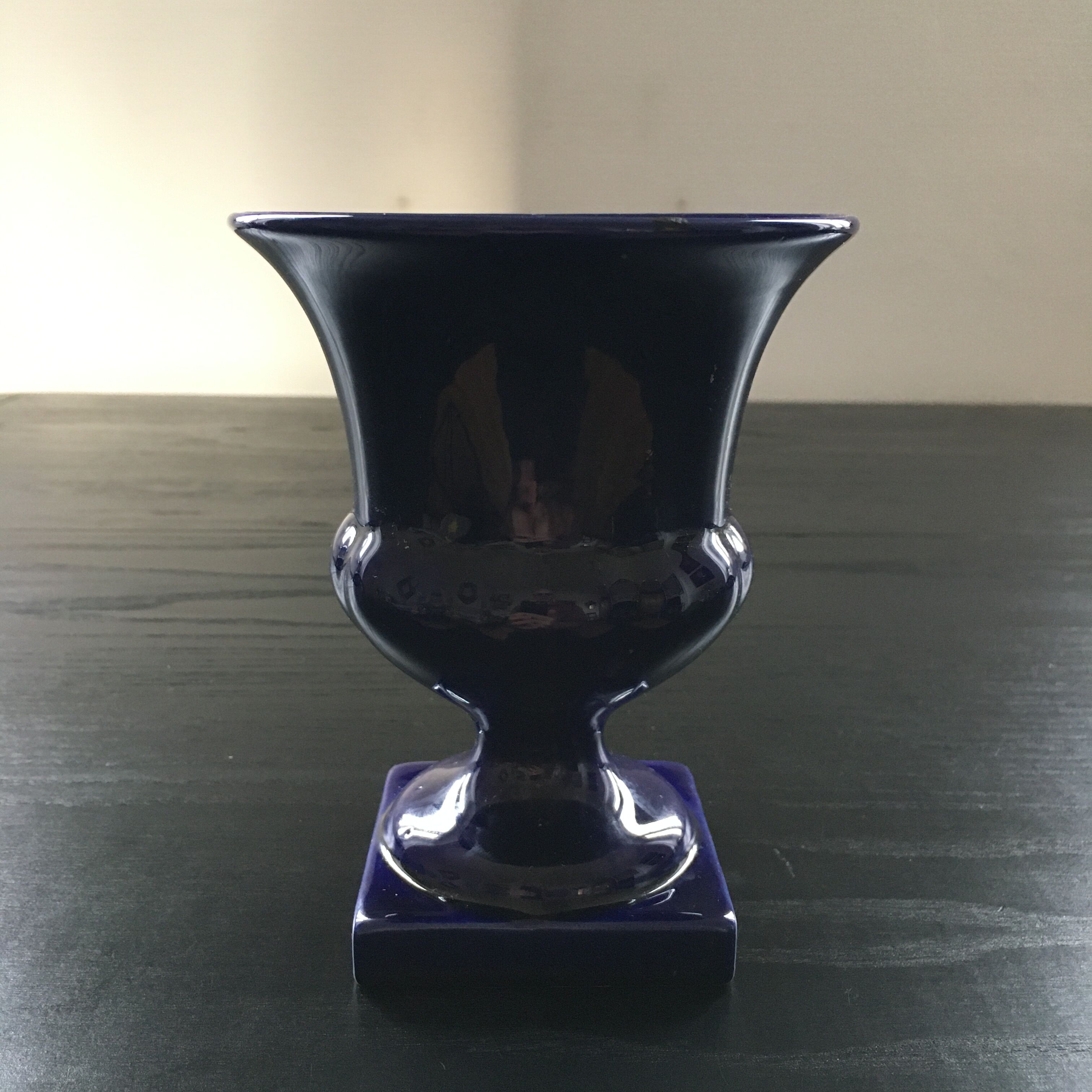 Methylene blue Medici style vase