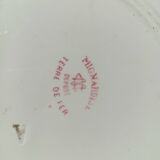 Iron earth dessert plates