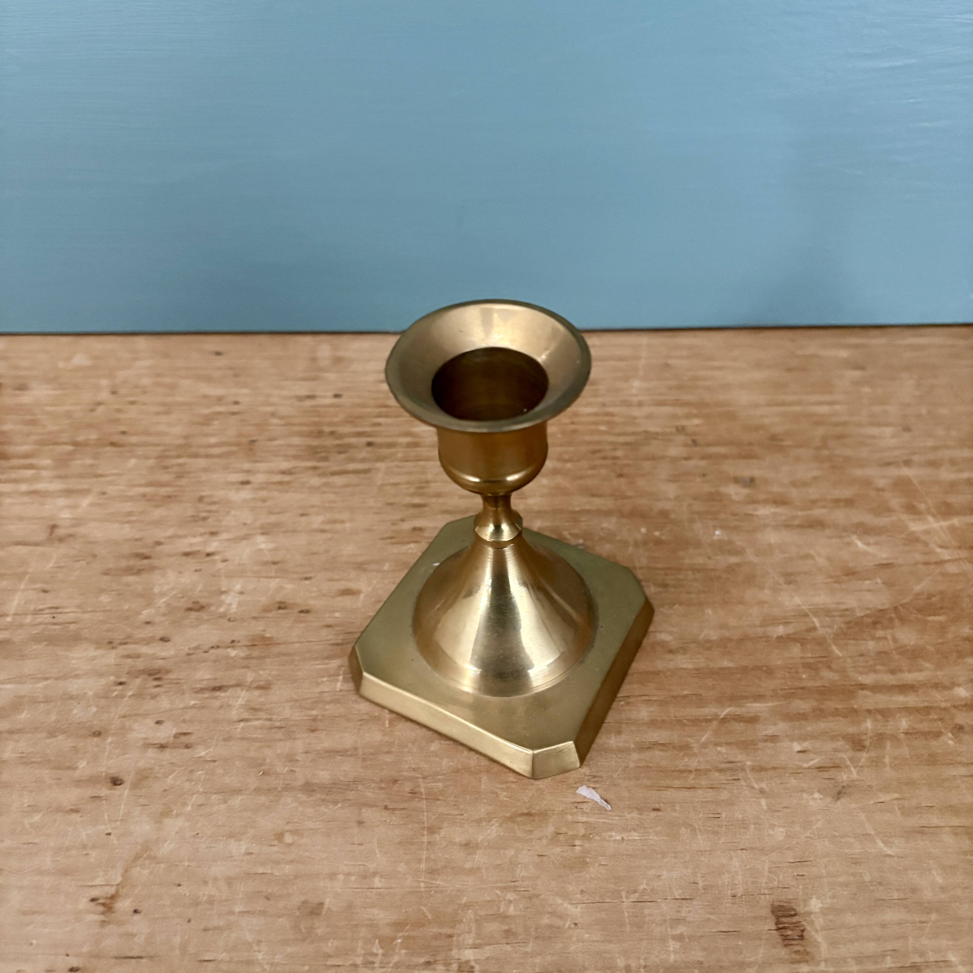Vintage brass candlestick/candle holder
