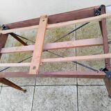 Vintage formica table adjustable in height and extendable 1950