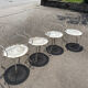 Metal garden furniture 5 pieces