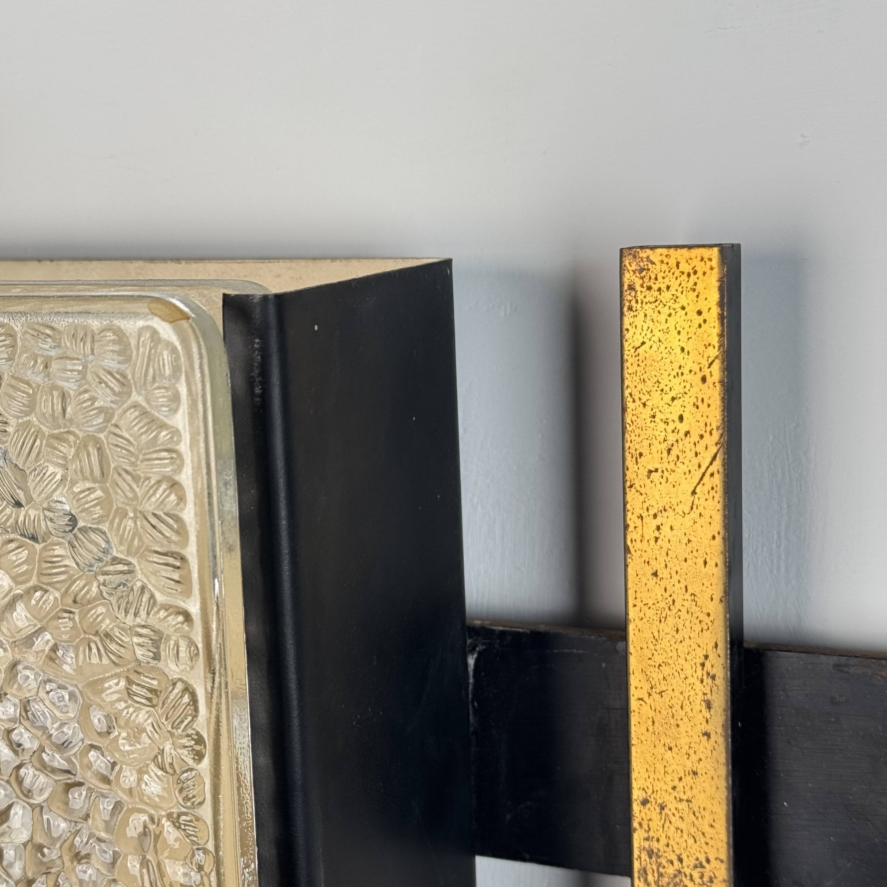 Pair of Wall Lights by Jacques Adnet, From the Nevada line, France 50s