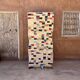 Colorful Boucherouite Moroccan rug - 87 x 190 cm