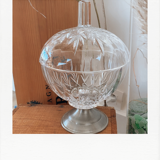 Candy chiseled glass and tin
