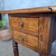 Table d'appoint travailleuse en noyer XIXe – Style Louis XVI