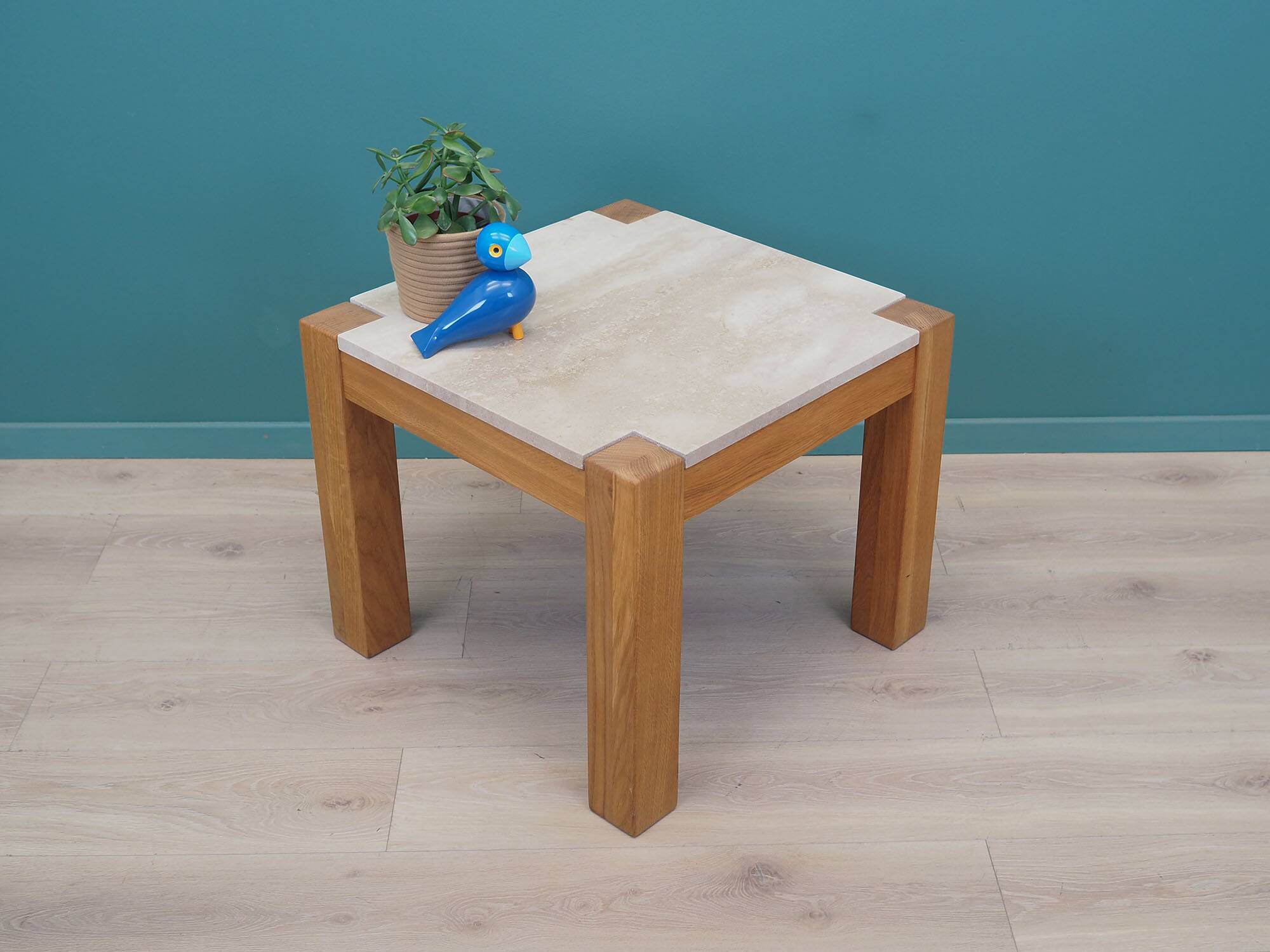 Table basse en chêne, design danois, années 1970, production : Danemark