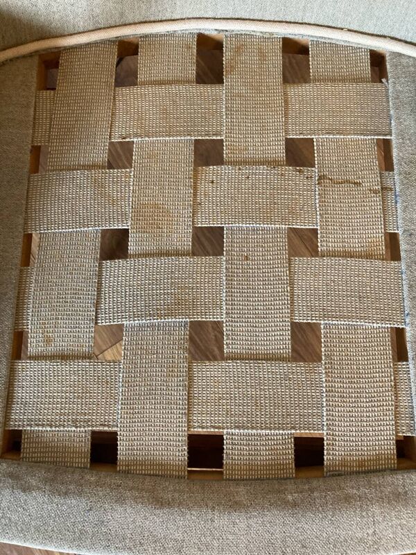 Ensemble canapé, plus 2 fauteuils scandinave