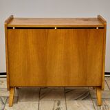 Vintage Bedding Cabinet 1960s Czechoslovakia