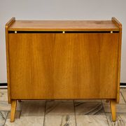 Armoire à literie vintage des années 1960, Tchécoslovaquie
