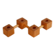 Vintage Scandinavian wooden candlestick
