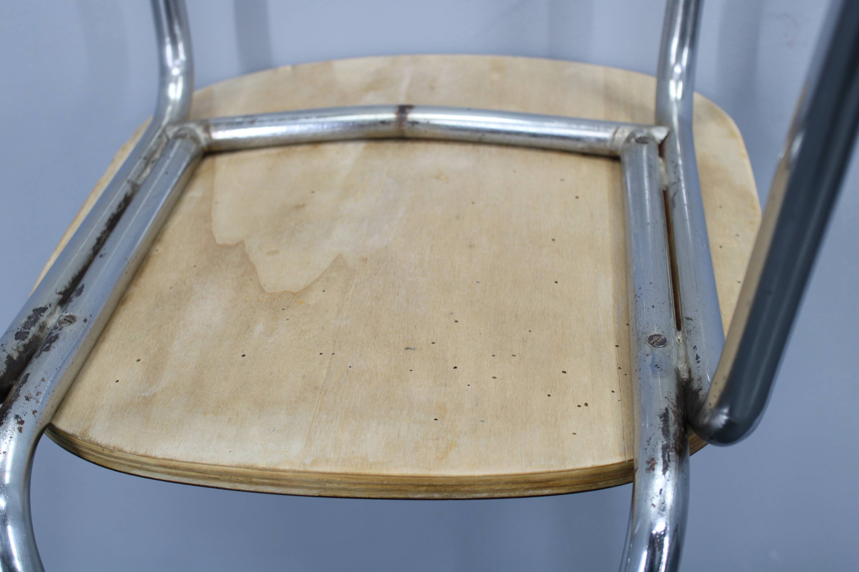 1970s Set of Five Dining Chairs , Italy