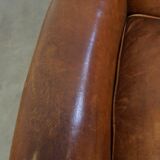 Fauteuil en cuir de mouton