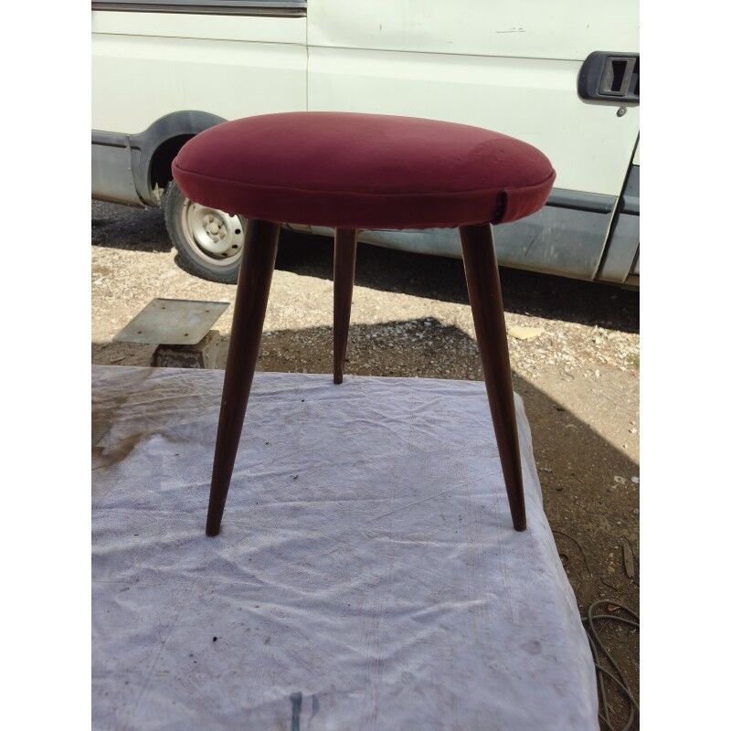 Tabouret Tacke Hocker vintage allemand année 50