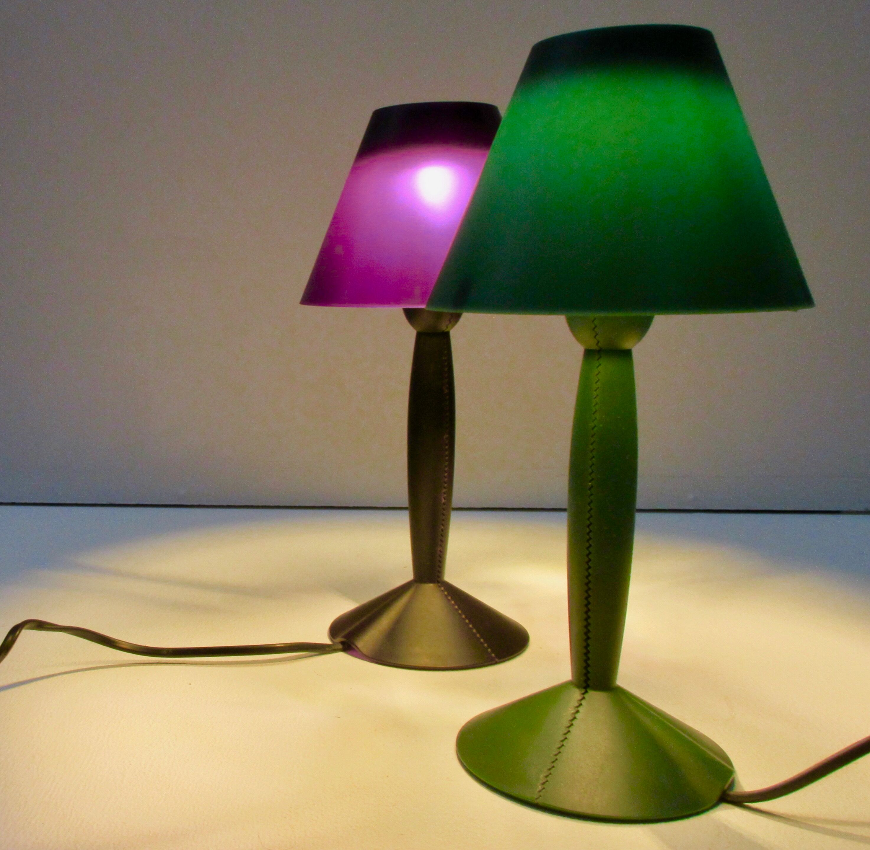 Paire de lampes Miss sissi  par Philippe Starck pour Flos 1991