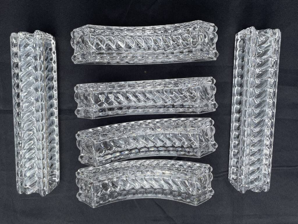 Baccarat twisted bamboo table planter – 19th-early 20th century