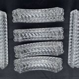 Baccarat twisted bamboo table planter – 19th-early 20th century