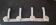 Aluminum wall coat rack
