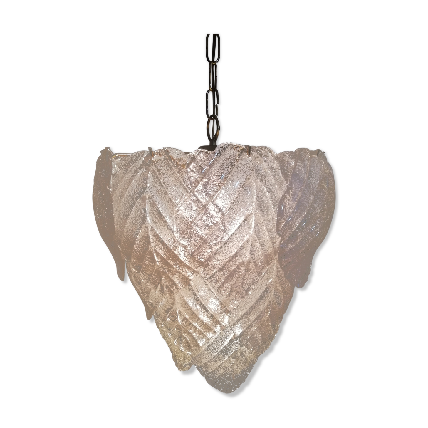 Murano Mazzega ceiling lamp