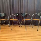 Set of four Plurima chairs, Italy, 1980s