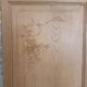 Renovated Art Deco oak wardrobe