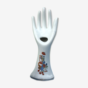 Ceramic hand soliflore