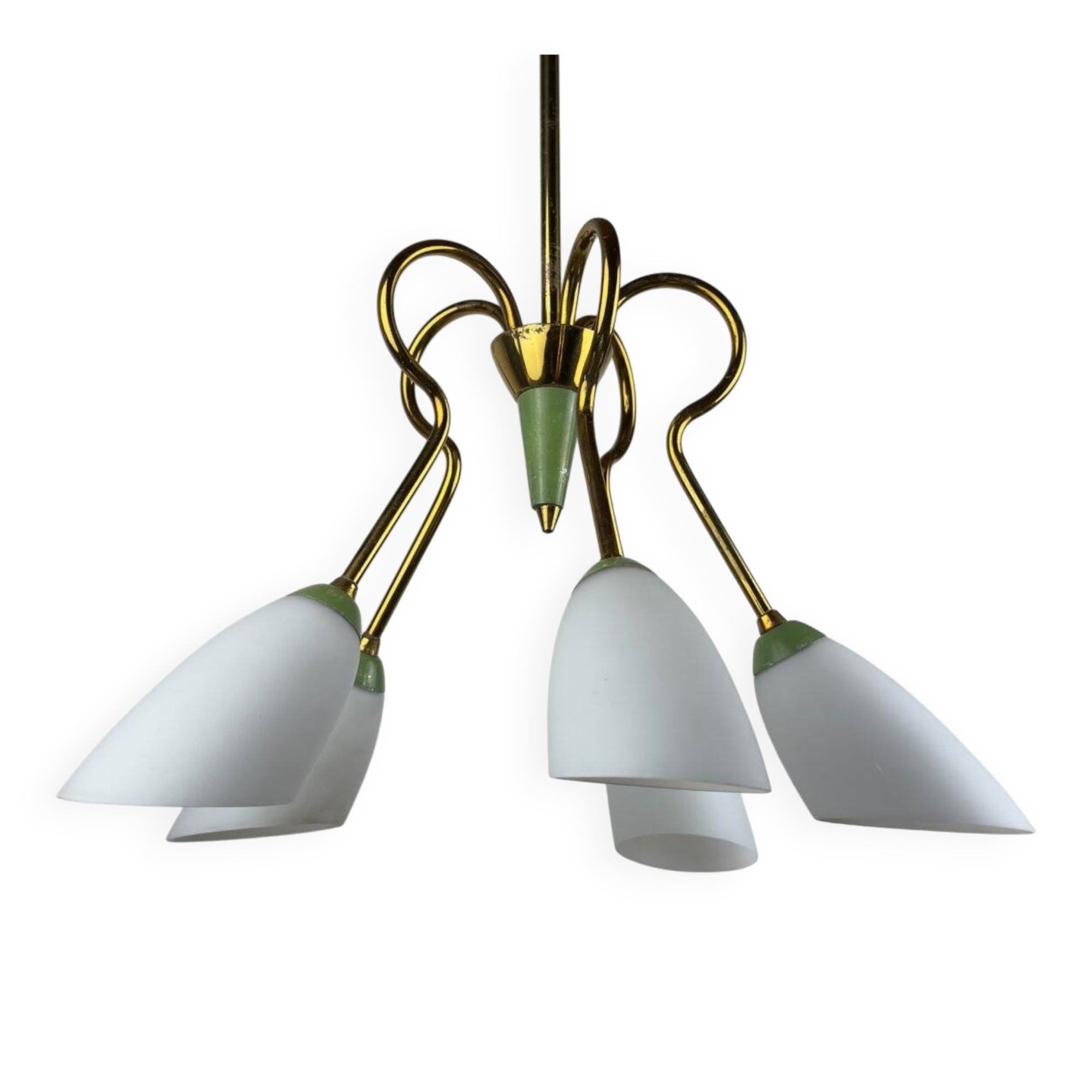 Lustre Stilnovo vintage, Italy 1940-50s, 1950s