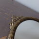 Round bronze mirror