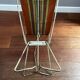 Camping seat beach fabric metal holiday vintage fishing