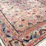 Persian wool and silk carpet