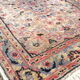 Tapis perse laine et soie