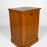 Oak storage bin around 1930