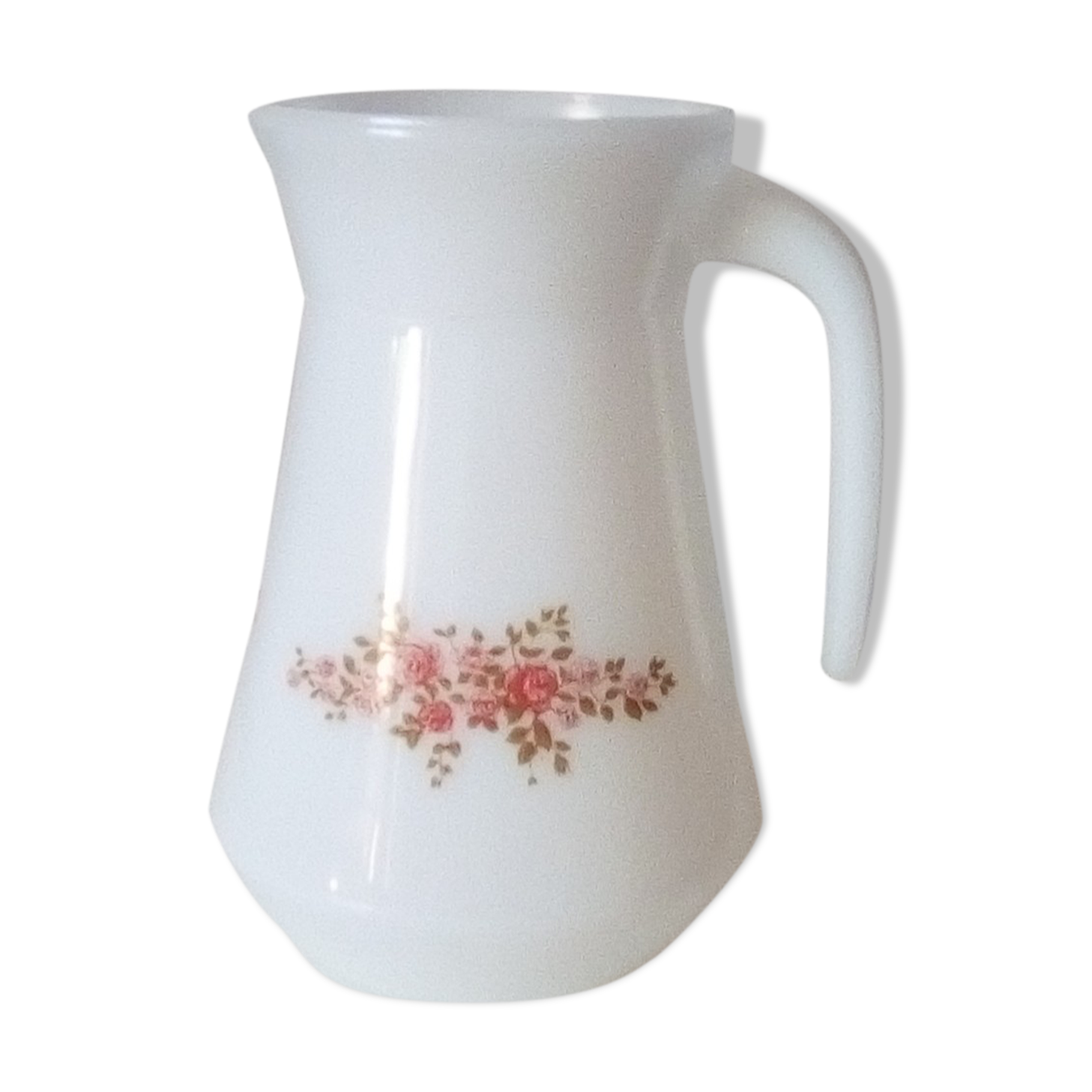 Vintage pitcher in opaline