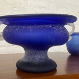 Trio of Murano “Scavo” plant pots from the 60s and 70s
