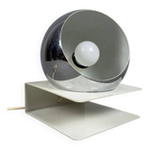 Orb Eye metal table lamp Goffredo Reggiani Space Age vintage 1970s