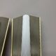 set of 2 large 37cm "honeycomb" theatre Wall Light elements, Germany, 1950