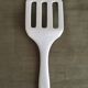 Asparagus dish and its blue spatula, Sarreguemines 1930