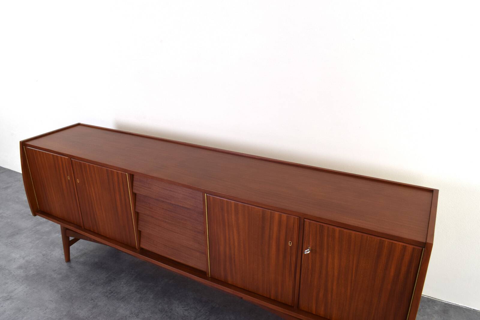 Mid-Century Danish Teak Sideboard, 1960s.