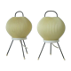 Pair of Rispal table lamps, 50s