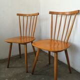 Pair of Scandinavian bar chairs